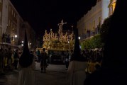 EL MARQUÉS DE AYAMONTE PRESIDIÓ LA PROCESIÓN DE LA VERACRUZ EN LA PUERTA DE ESPAÑA
