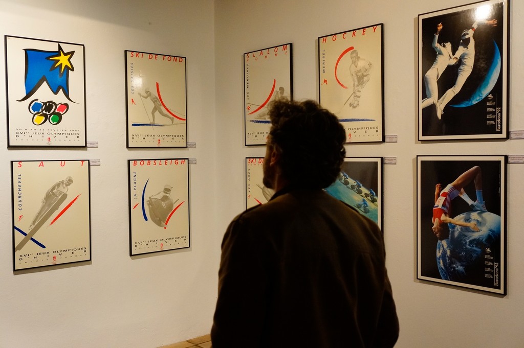 INTERESANTE EXPOSICIÓN DE CARTELES OLÍMPICOS EN LA CASA GRANDE DE AYAMONTE