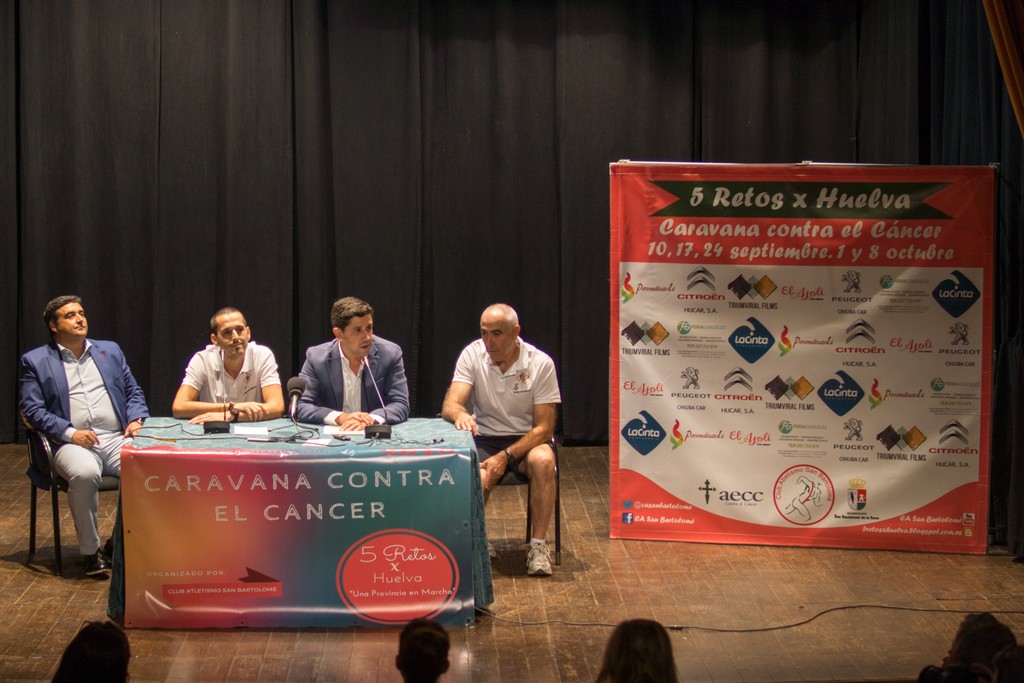 “5 RETOS POR HUELVA. CARAVANA CONTRA EL CÁNCER”, LLEGA ESTE SÁBADO A AYAMONTE