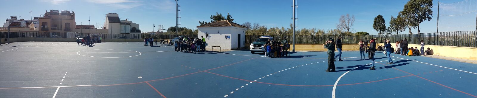 ALUMNOS DEL CEIP “VIRGEN DEL CARMEN” DE PUNTA DEL DEL MORAL PARTICIPARON EN UNA EXHIBICIÓN DE LA GUARDIA CIVIL