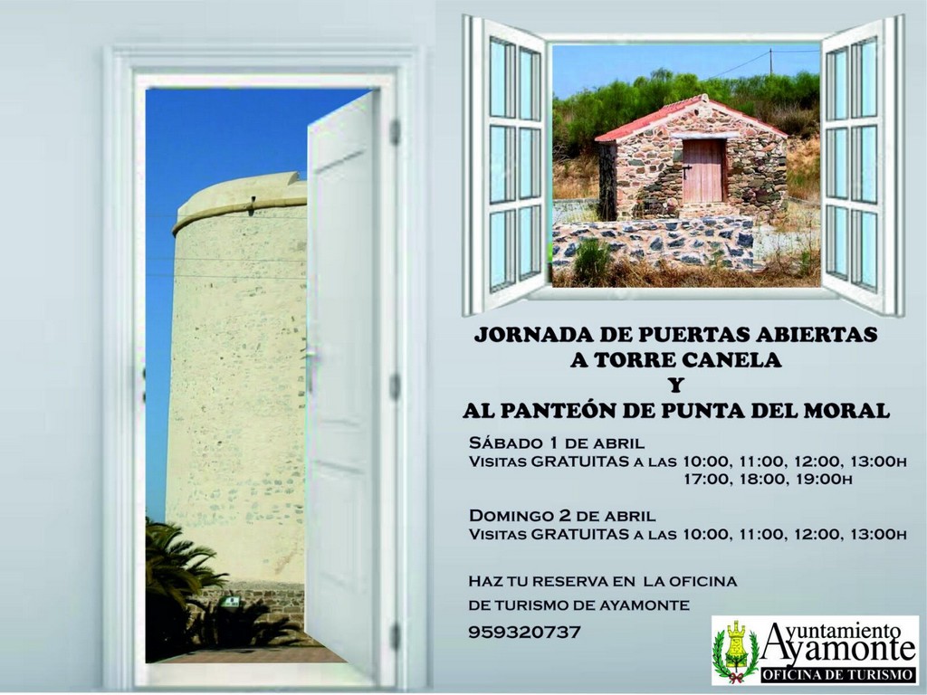 JORNADAS DE PUERTAS ABIERTAS EN LA TORRE DE CANELA Y EL MAUSOLEO ROMANO DE PUNTA EL MORAL