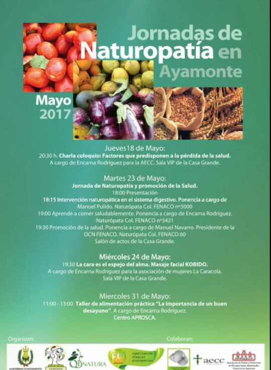 JORNADAS DE NATUROPATÍA EN AYAMONTE