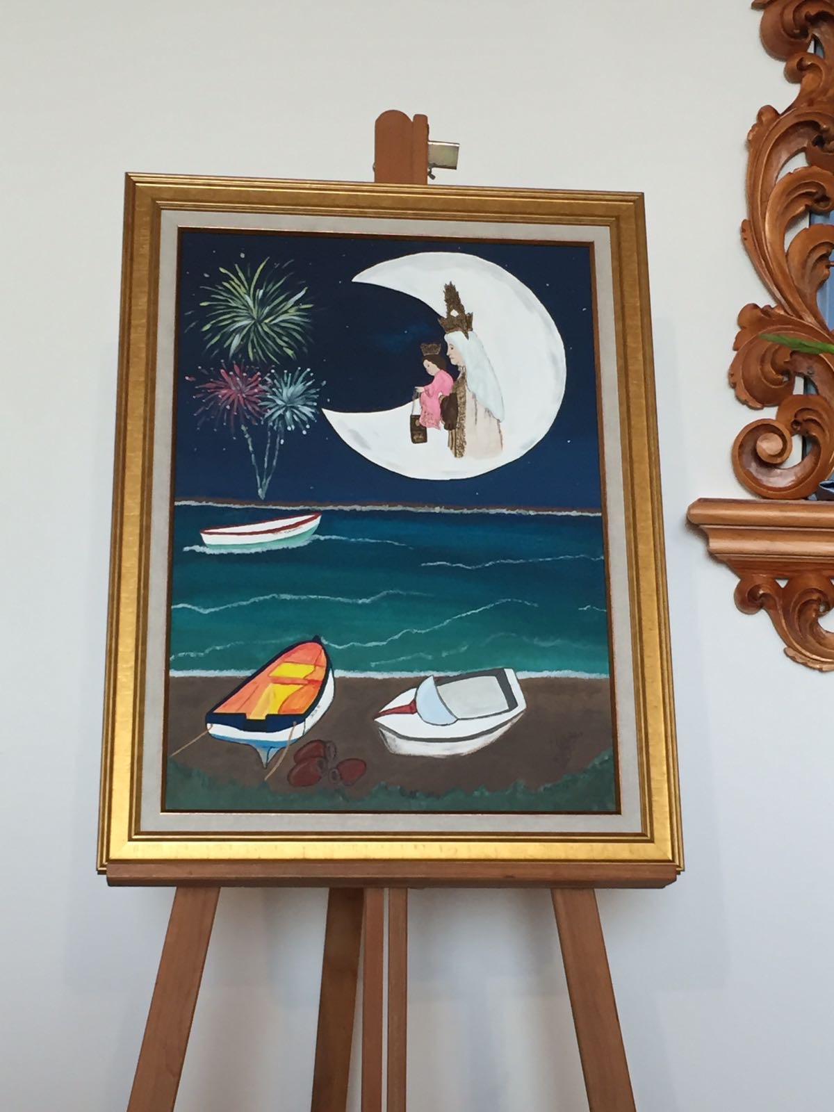 PRESENTADO EL CARTEL DE LAS FIESTAS DEL CARMEN DE LA BARRIADA AYAMONTINA DE CANELA