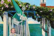 Cartel de la Semana Santa de Ayamonte 2018, obra de Ana Feu Viegas.