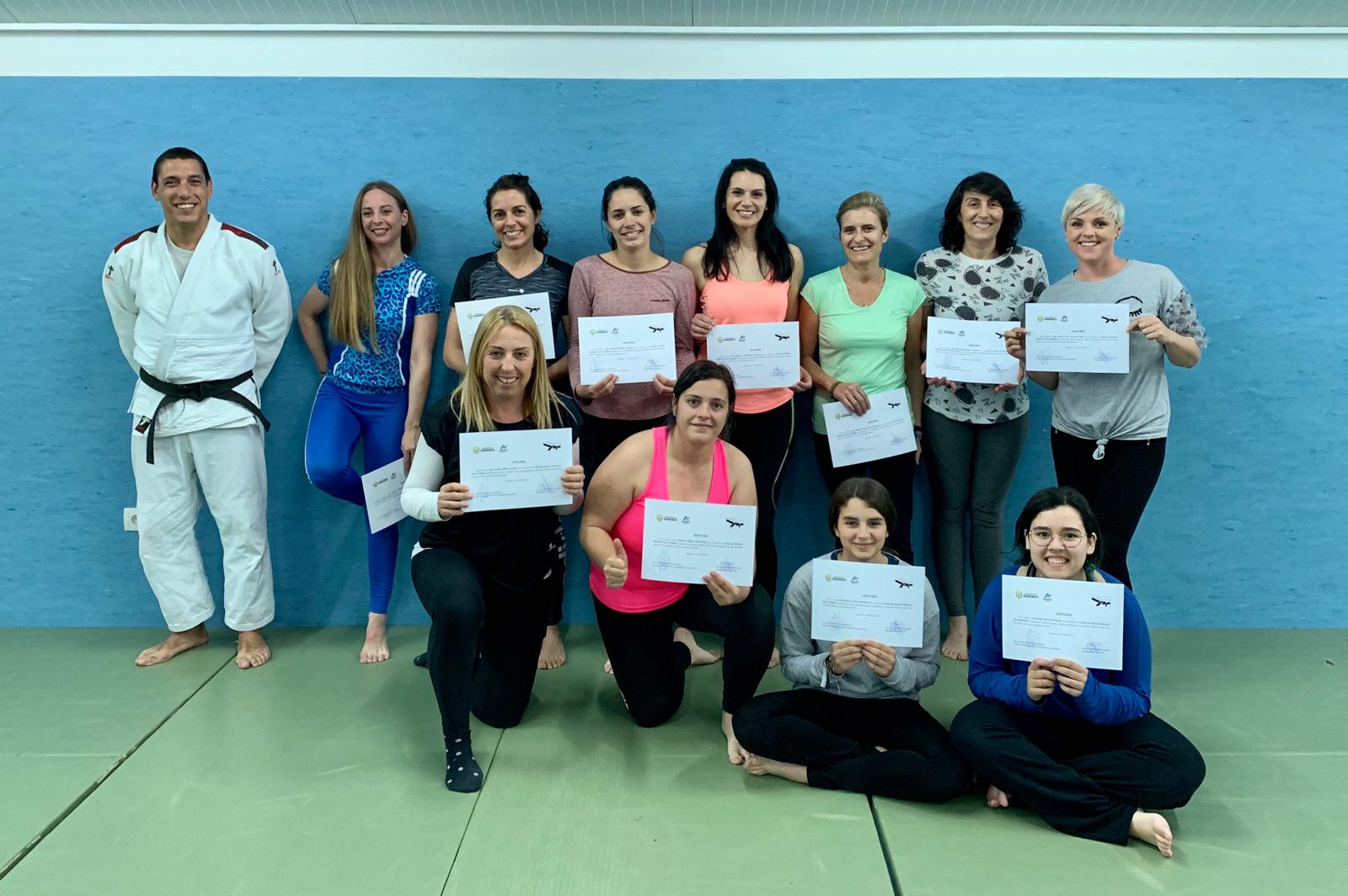 CLAUSURA DEL CURSO DE DEFENDA PERSONAL PARA MUJERES EN AYAMONTE