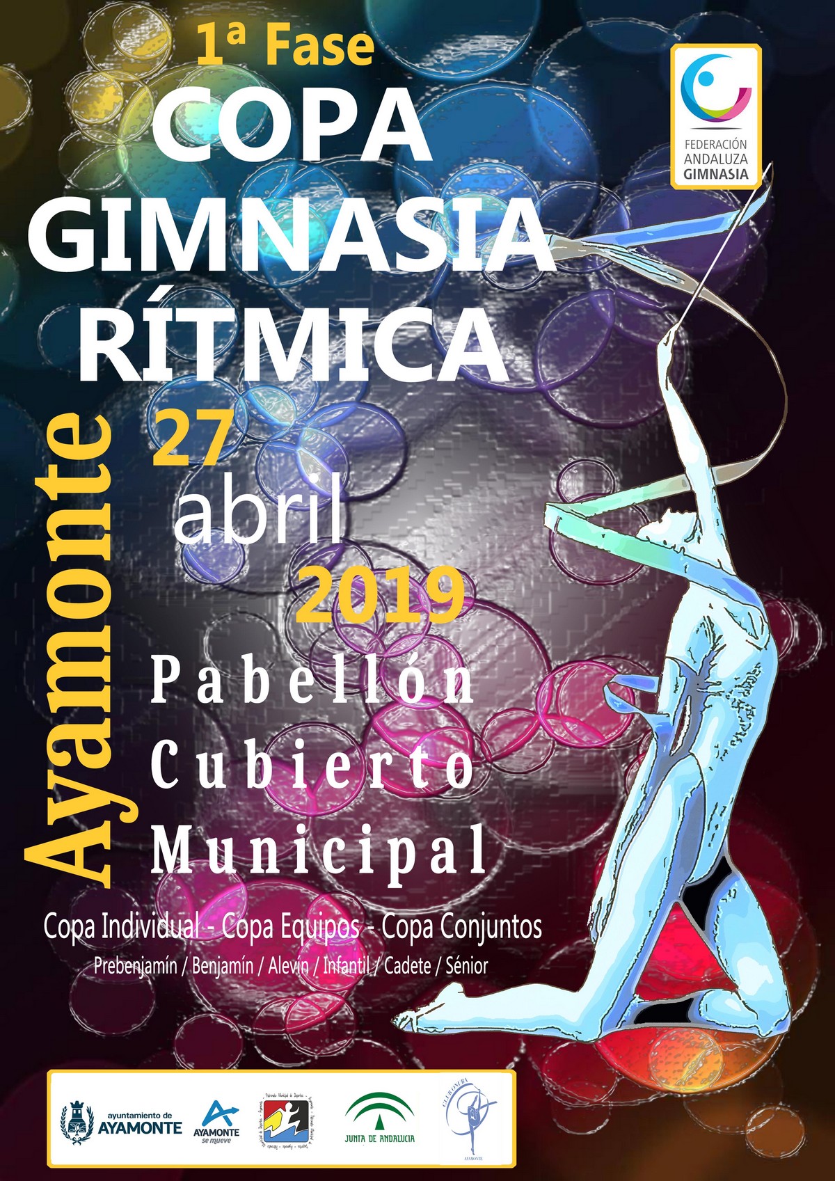 AYAMONTE ACOGERÁ LA PRIMERA FASE DE LA COPA DE ANDALUCÍA DE GIMNASIA RÍTMICA