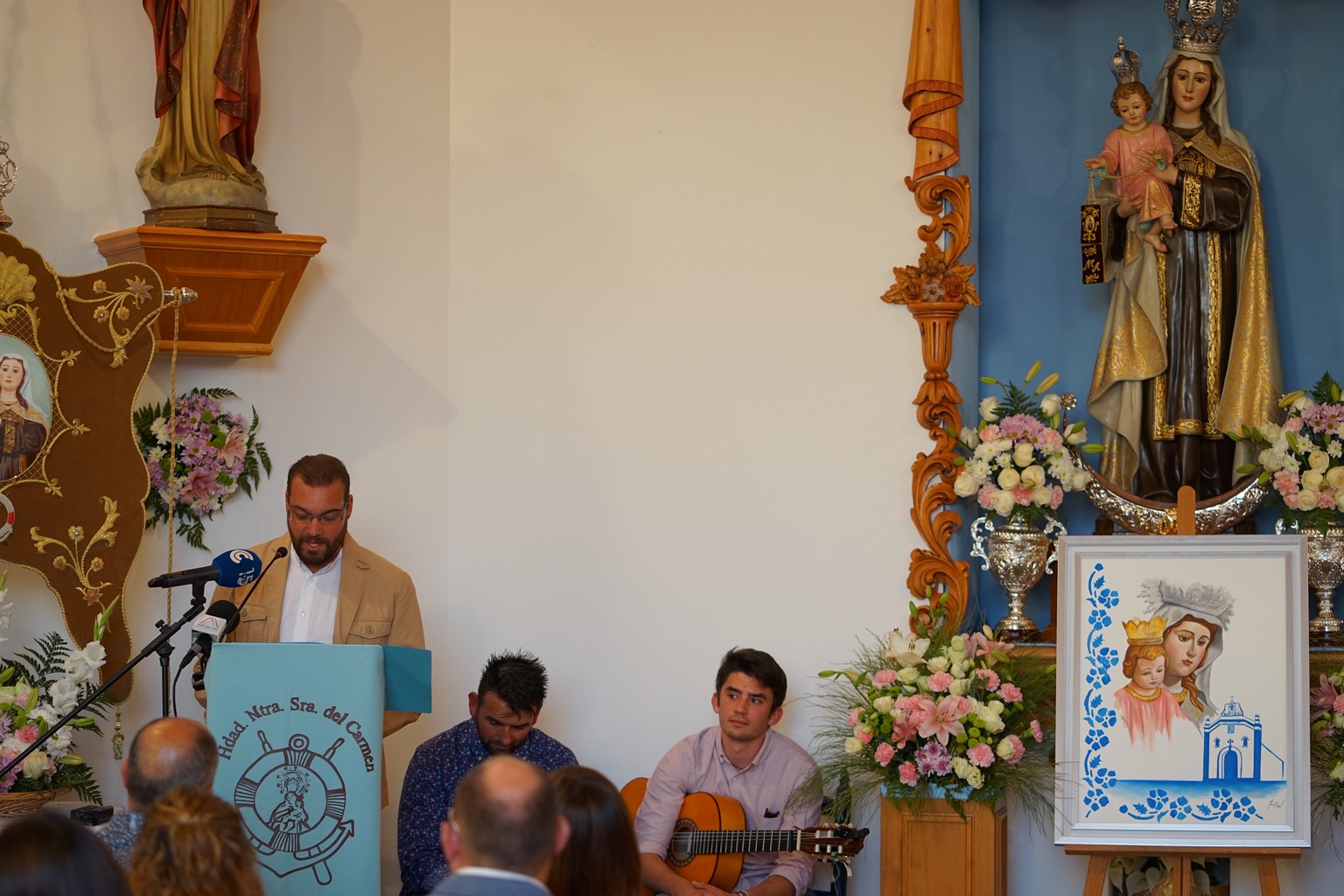 PRESENTADO EL CARTEL DE LAS FIESTAS DEL CARMEN DE CANELA, EN AYAMONTE