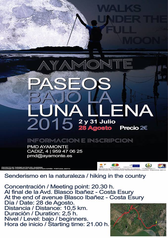 SIGUEN LOS PASEOS BAJO LA LUNA LLENA