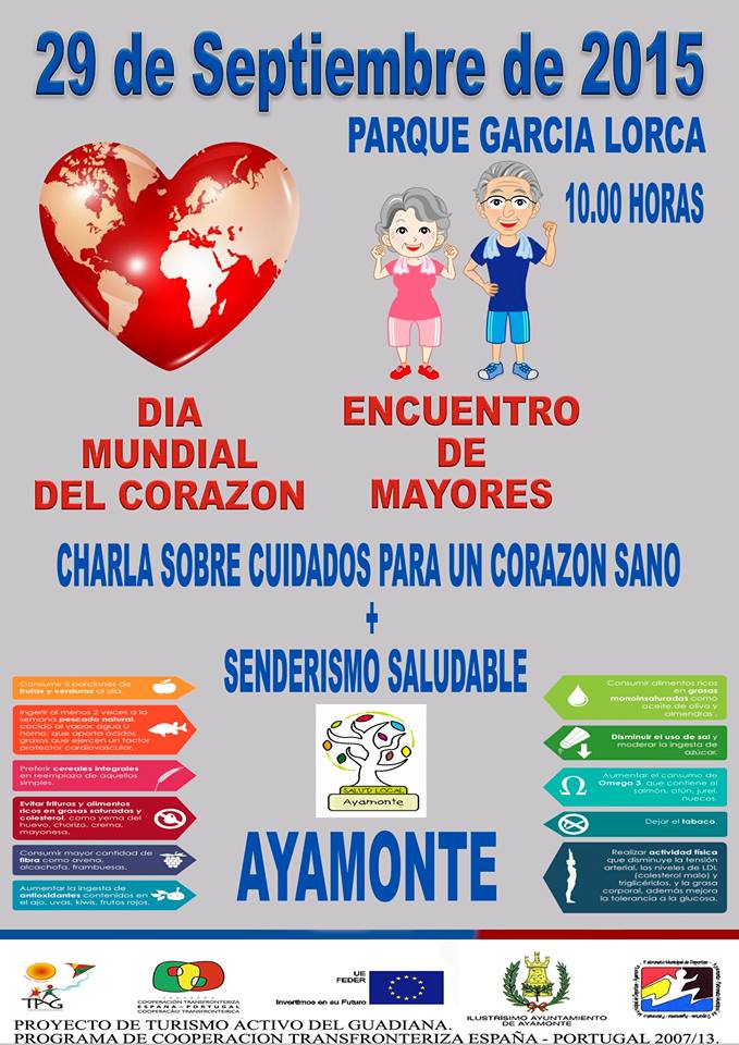 AYAMONTE SE SUMA A LA CELEBRACIÓN DEL DÍA MUNDIAL DEL CORAZÓN