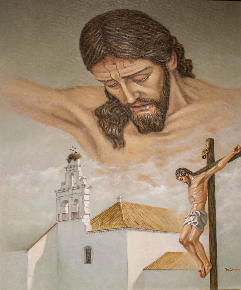 LA CASA GRANDE DE AYAMONTE ACOGIÓ LA PRESENTACIÓN DEL CARTEL DEL 75 ANIVERSARIO DE LA BENDICIÓN DE LA IMAGEN DEL CRISTO DE LA VERACRUZ