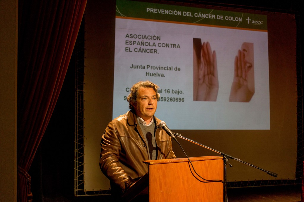 LA CASA GRANDE DE AYAMONTE ACOGIÓ UNA CHARLA SOBRA PREVENCIÓN DEL CÁNCER DE COLON