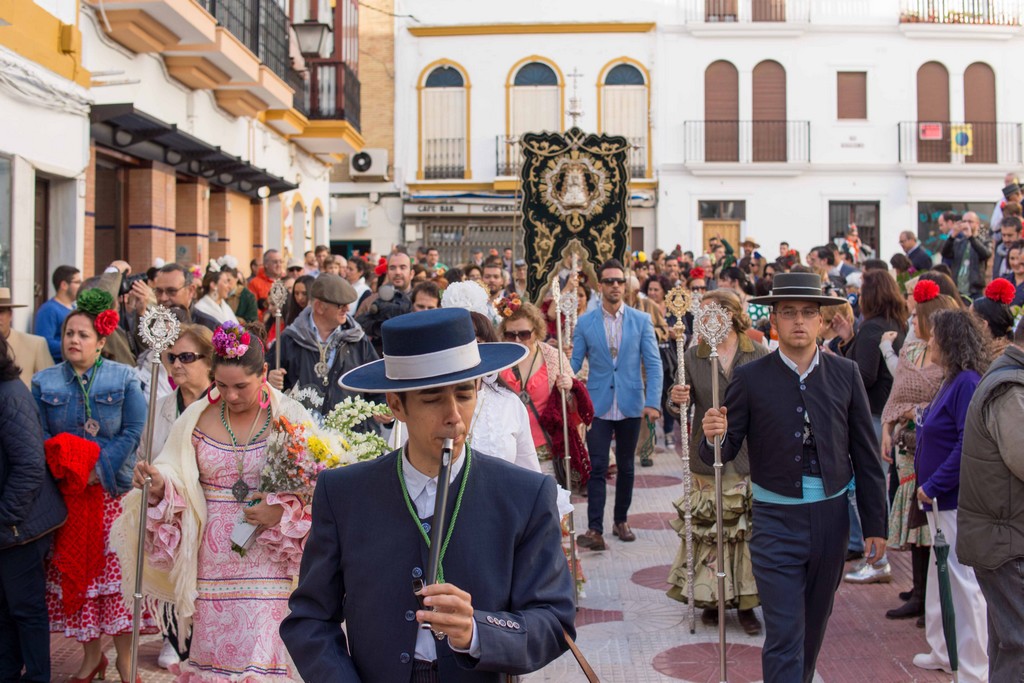 LA HERMANDAD DEL ROCÍO DE AYAMONTE INICIÓ SU CAMINAR HASTA LA ALDEA ALMONTEÑA