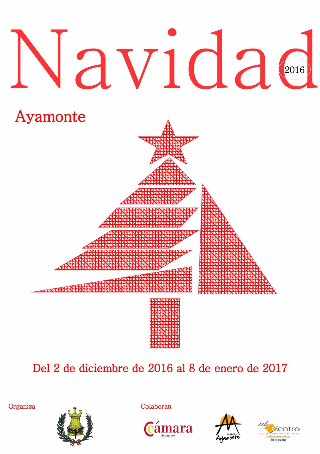 CON LA INAUGURACIÓN DEL ALUMBRADO, ESTE VIERNES COMIENZA LA CAMPAÑA DE NAVIDAD EN AYAMONTE