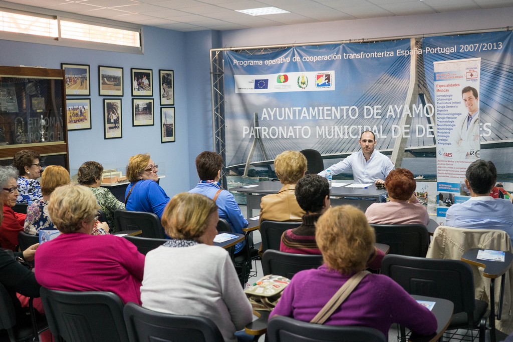 CHARLA EN AYAMONTE SOBRE LA DEPRESIÓN EN LAS PERSONAS MAYORES