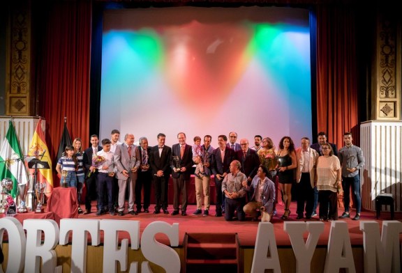 Ayamonte acogió la Gala de la Asociación Onubense de la Prensa Deportiva