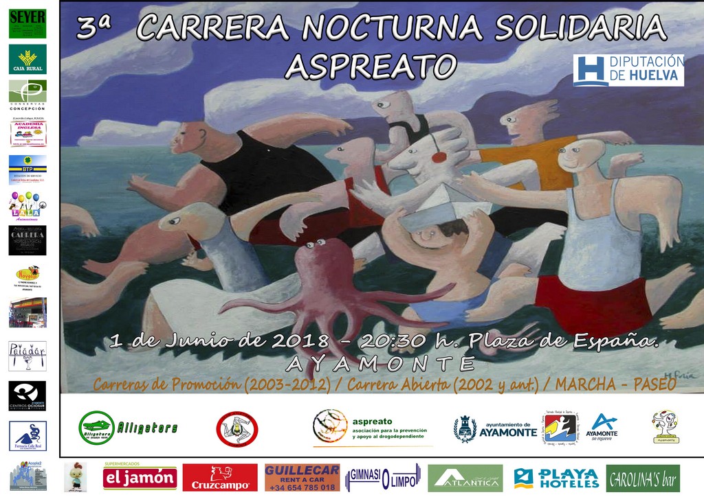 ABIERTO EL PLAZO DE INSCRIPCIÓN PARA LA III CARRERA NOCTURNA DE ASPREATO