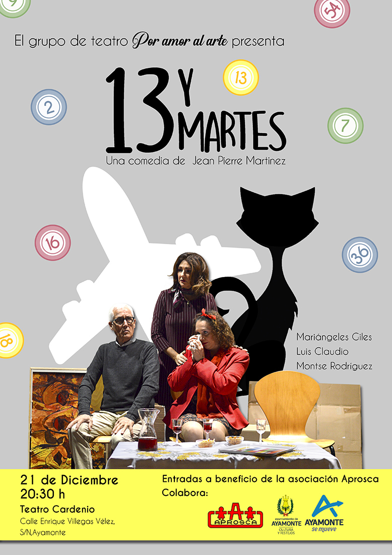 OBRA DE TEATRO “13 Y MARTES…”