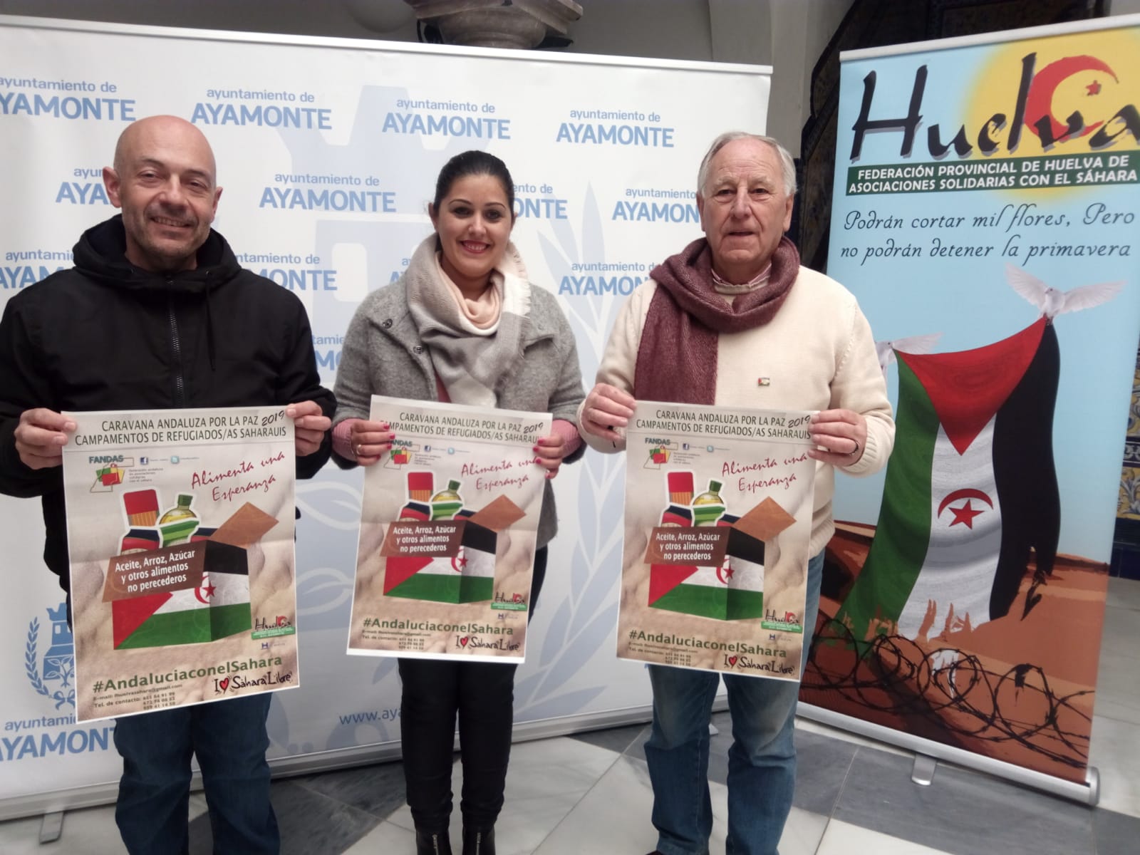 EL AYUNTAMIENTO DE AYAMONTE PARTICIPARÁ EN LA CAMPAÑA «CARAVANA POR LA PAZ»
