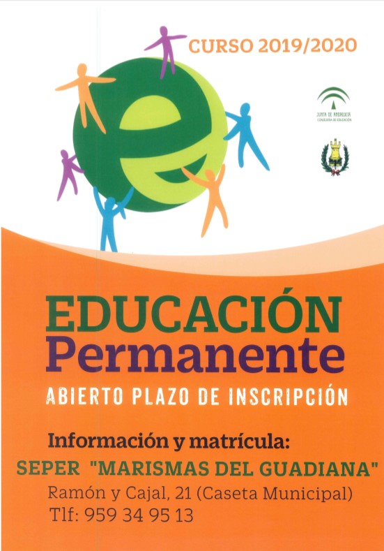 ABIERTO EL PLAZO DE INSCRIPCIÓN EN EL CENTRO DE EDUCACIÓN PERMANENTE MARISMAS DEL GUADIANA DE AYAMONTE