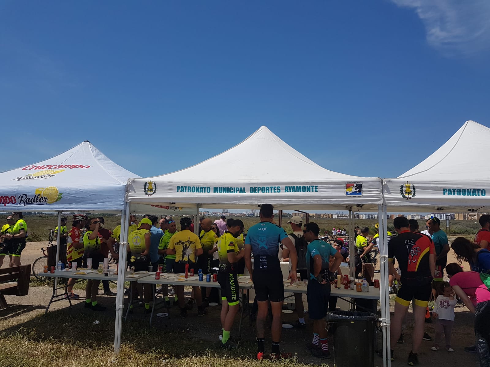 AYAMONTE ACOGE ´EL DÍA DE LA BICICLETA´ ORGANIZADO POR LA PEÑA BTT ´LA GRAN FAMILIA´