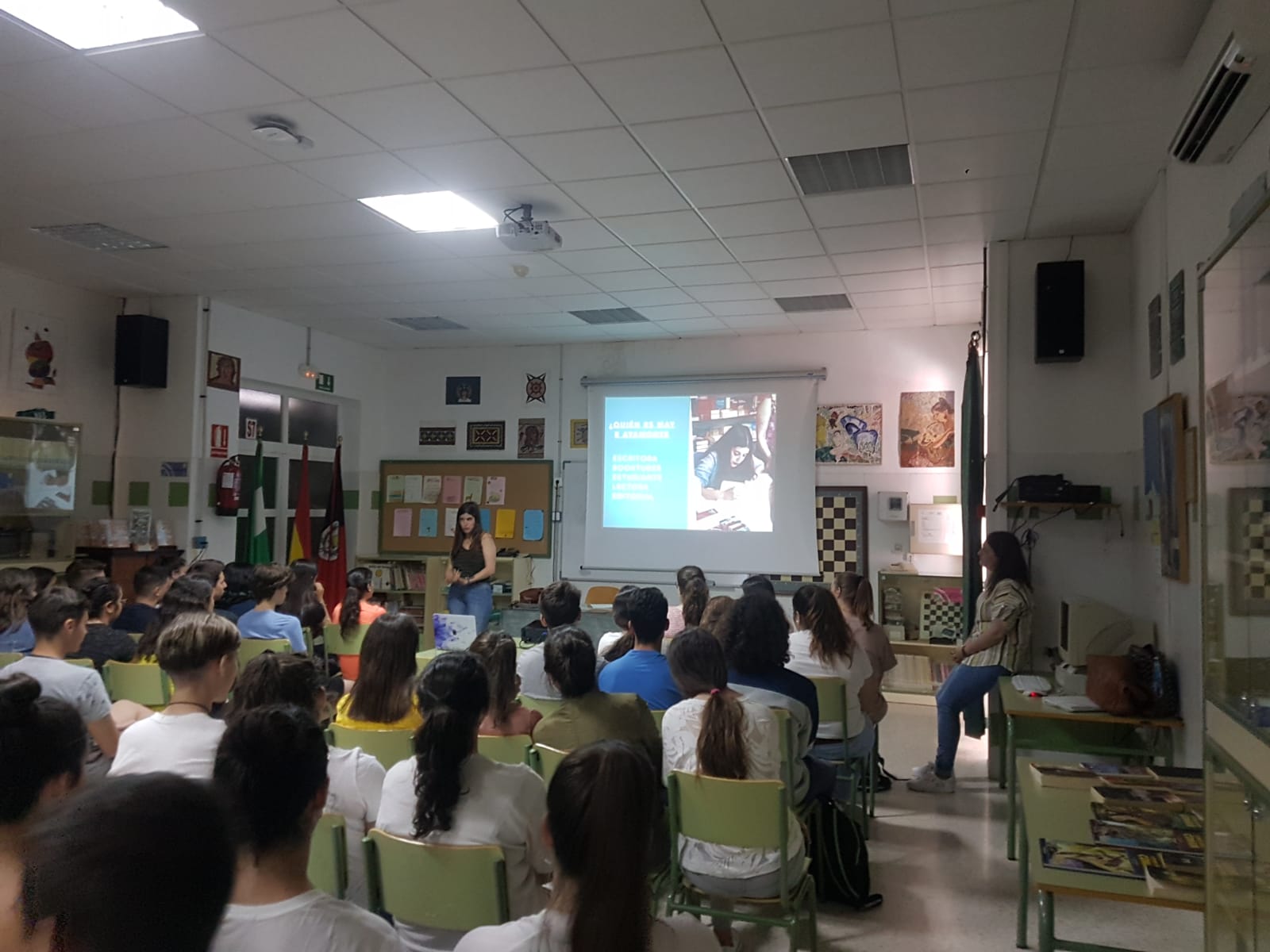 ACTIVIDADES DE FOMENTO DE LA LECTURA Y ESCRITURA EN LOS CENTROS DE SECUNDARIA DE AYAMONTE