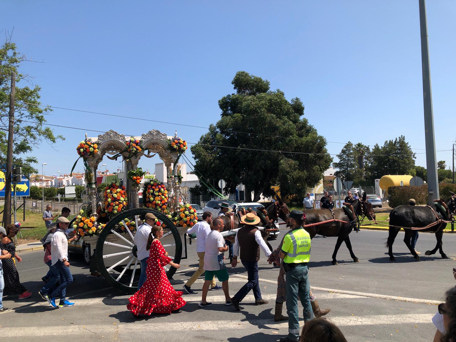 LA HERMANDAD DEL ROCÍO DE AYAMONTE INICIA SU CAMINAR HACÍA LA ALDEA DEL ROCÍO