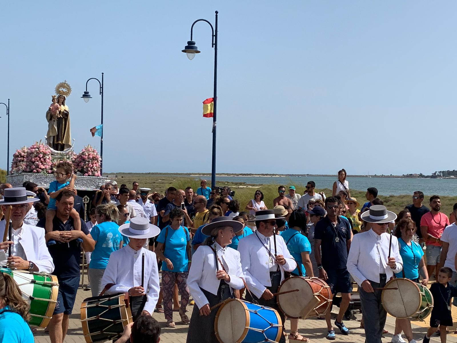 BRILLANTE CELEBRACIÓN DE LAS FIESTAS DEL CARMEN DE CANELA, EN AYAMONTE