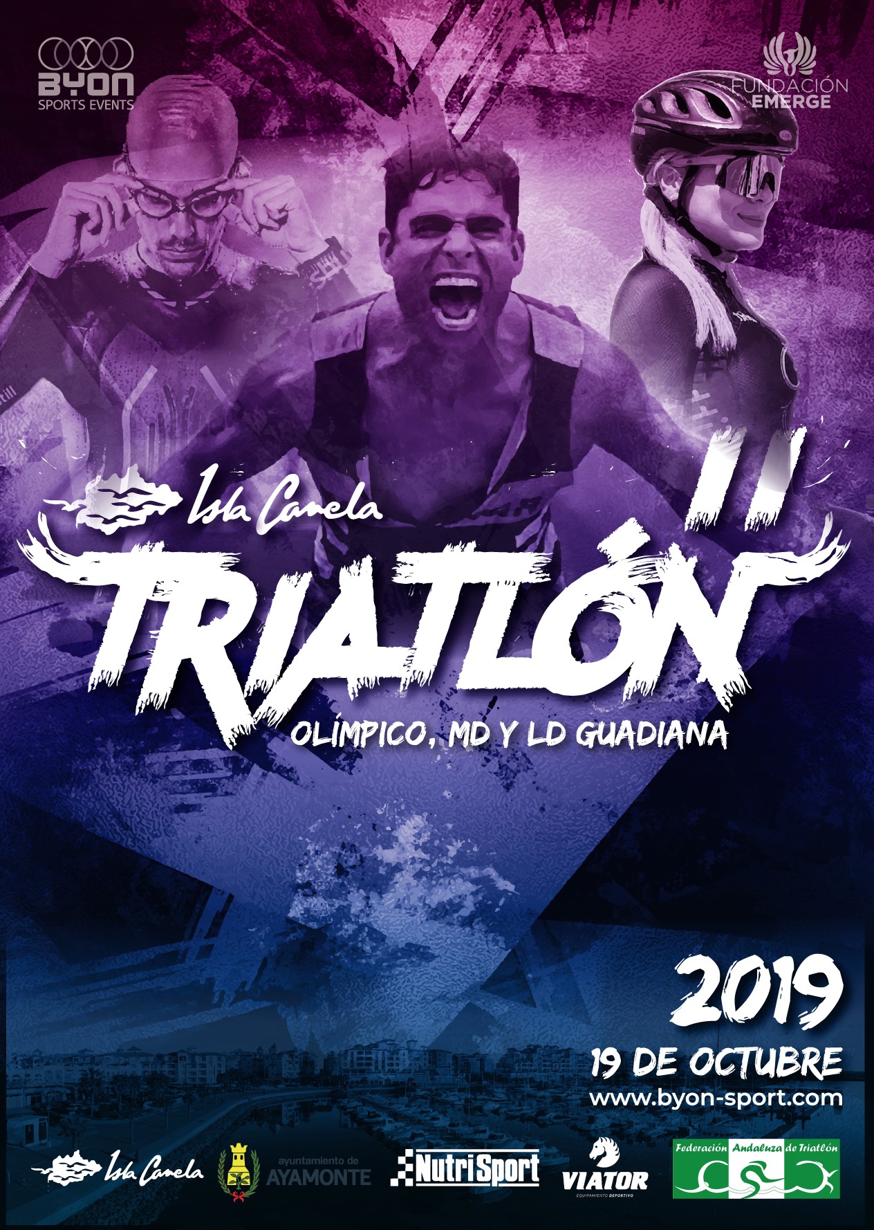 EL II TRIATLÓN ISLA CANELA GUADIANA SE CELEBRARÁ EN AYAMONTE EL PRÓXIMO 19 DE OCTUBRE