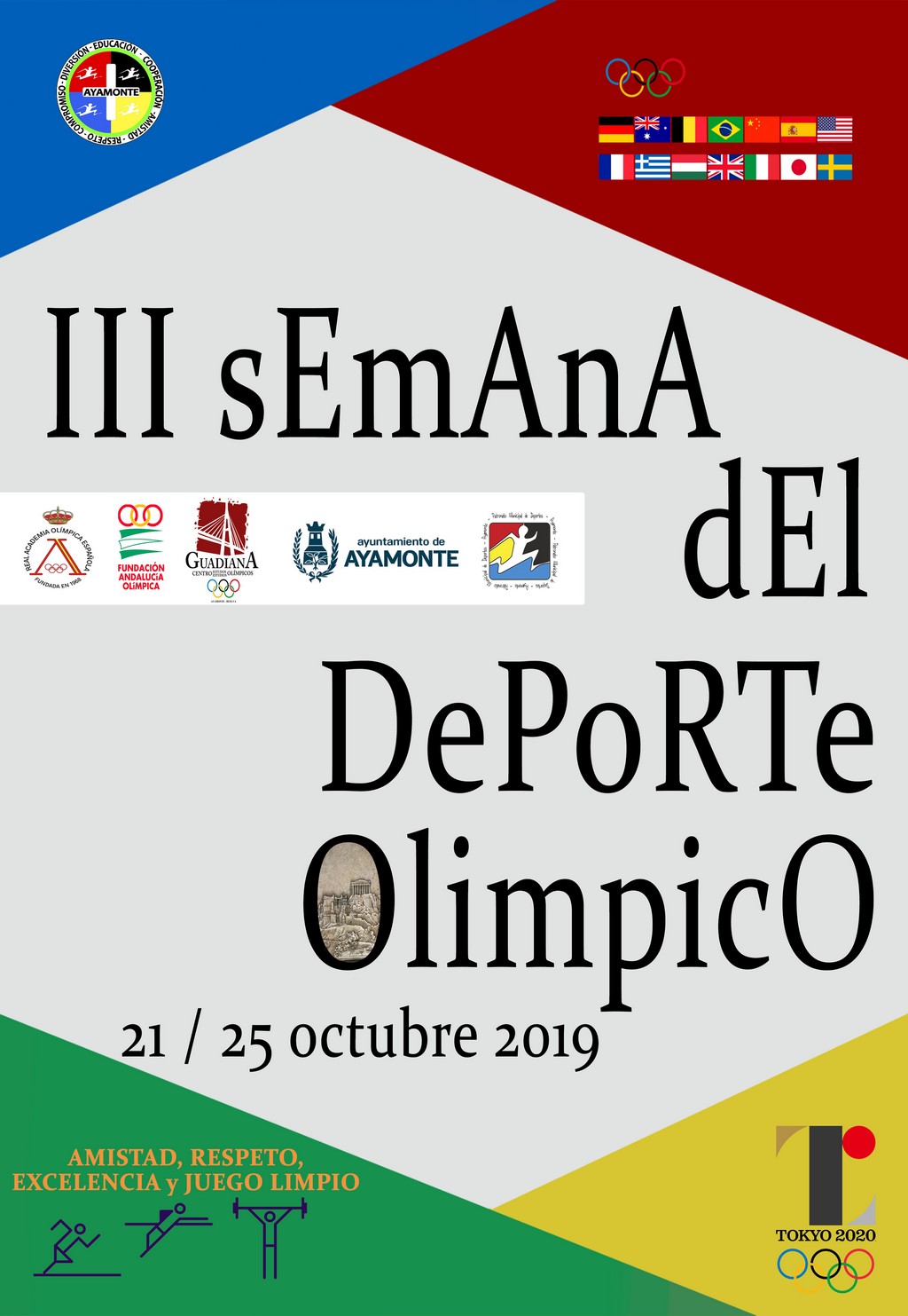 CONTINÚA LA ACTIVIDAD DE LA III SEMANA DEL DEPORTE OLÍMPICO EN AYAMONTE