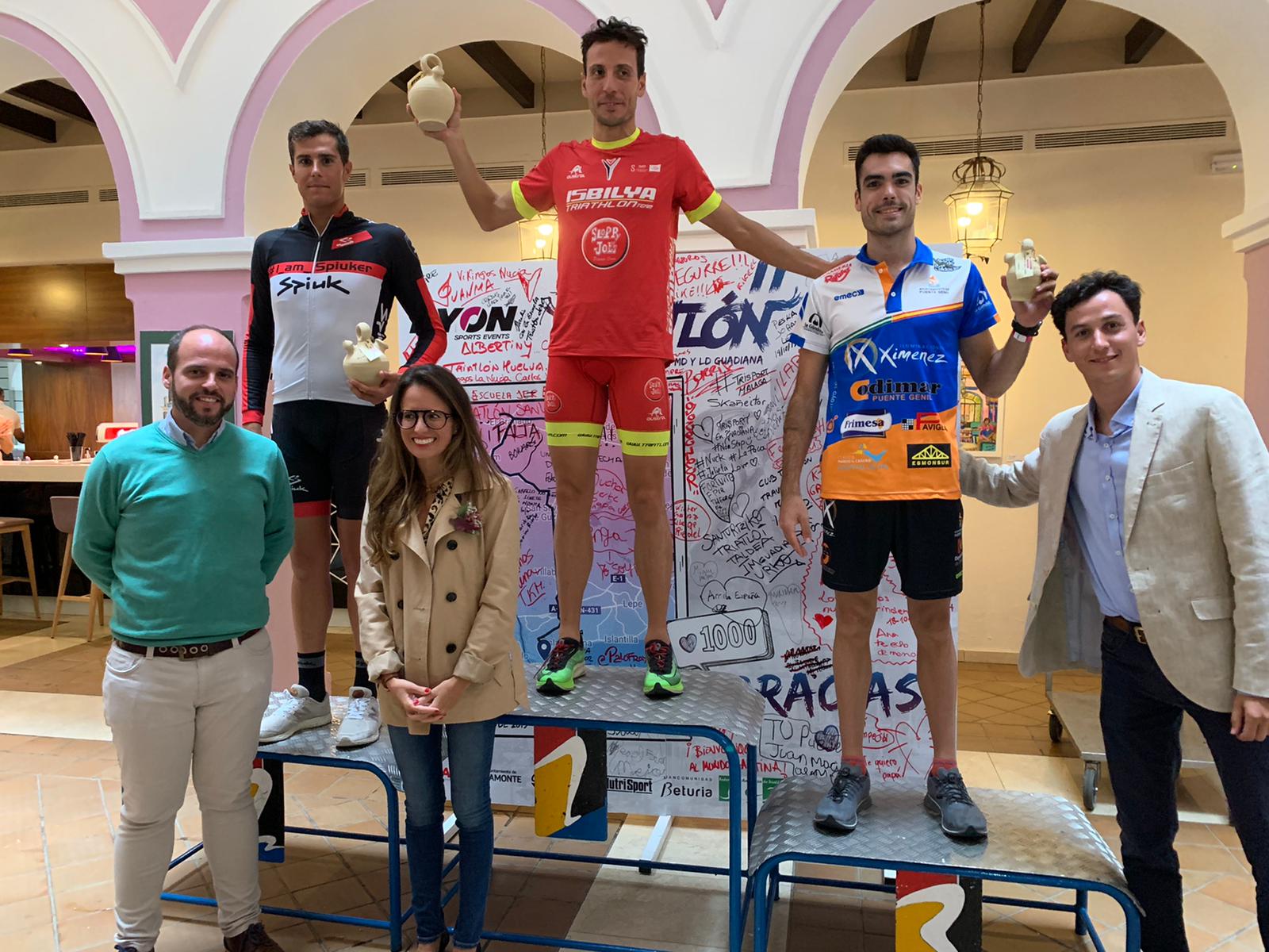 SERGIO BOLADO, GANADOR DEL II TRIATLÓN ISLA CANELA GUADIANA