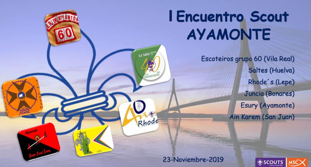 AYAMONTE RECIBIRÁ ESTE SÁBADO A UNOS TRESCIENTOS SCOUTS DE LA PROVINCIA Y DE PORTUGAL