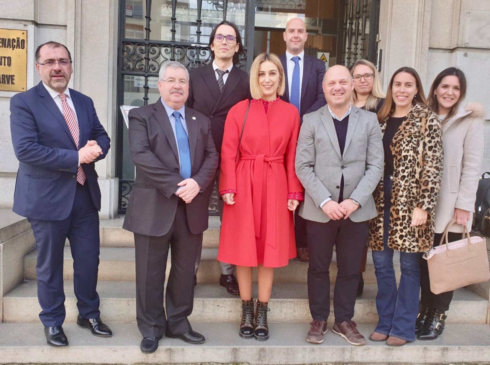 LA SECRETARIA DEESTADO DE VALORIZACIÓN INTERIOR DE PORTUGAL CONOCE EUROGUADIANA2020 Y EXPRESA SU APOYO A LA COOPERACIÓN EN LA EUROCIUDAD