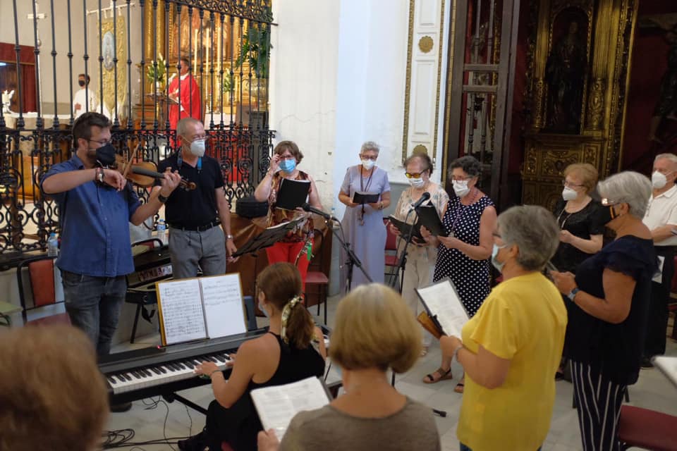 LA HERMANDAD DE LAS ANGUSTIAS DE AYAMONTE CELEBRA EL XXVIII ANIVERSARIO DE LA CORONACIÓN CANÓNICA DE LA PATRONA DE LA CIUDAD