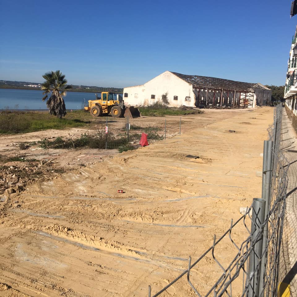 CONTINÚAN A BUEN RITMO LAS OBRAS DEL PROYECTO “AYAMONTE MIRA AL RÍO”