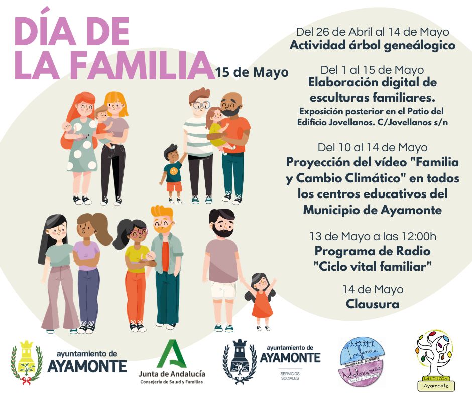 EL AYUNTAMIENTO DE AYAMONTE SE SUMA A LA CELEBRACIÓN DEL DÍA INTERNACIONAL DE LA FAMILIA